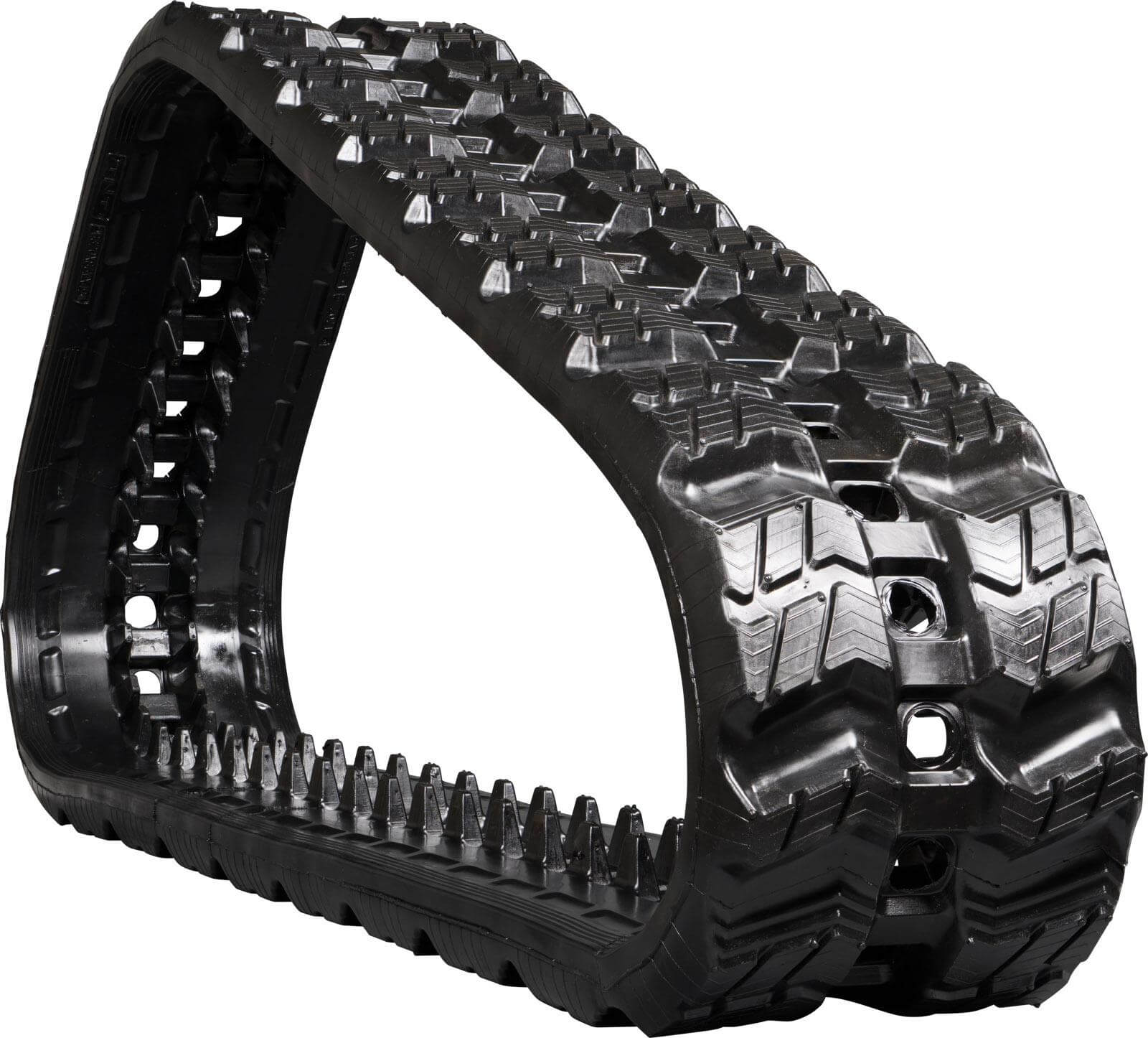 case 420ct set of 2 13" heavy duty z tread rubber tracks (320x86x50)