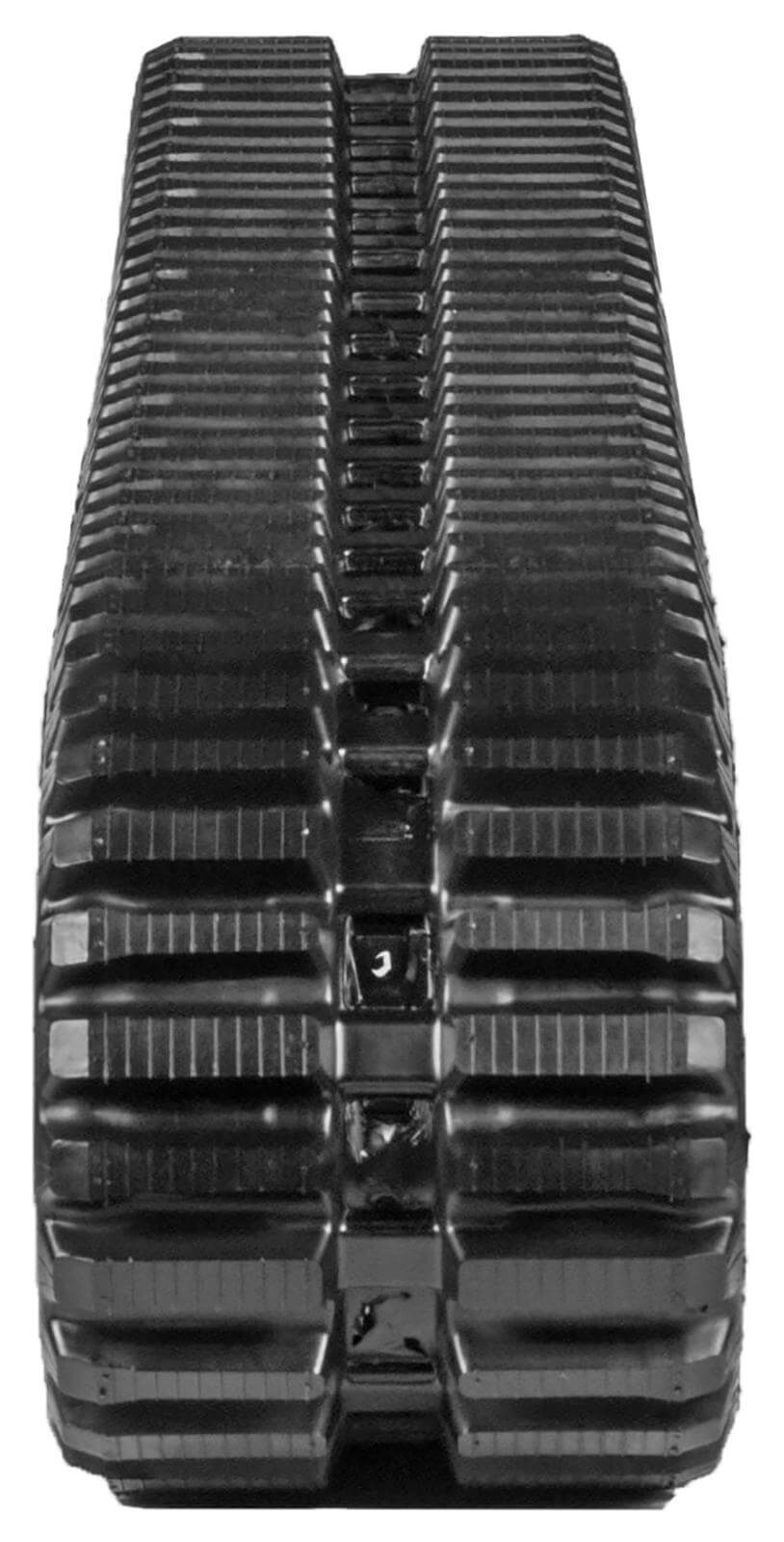 takeuchi tl130 set of 2 13" heavy duty multi-bar tread rubber tracks (320x86tx52)