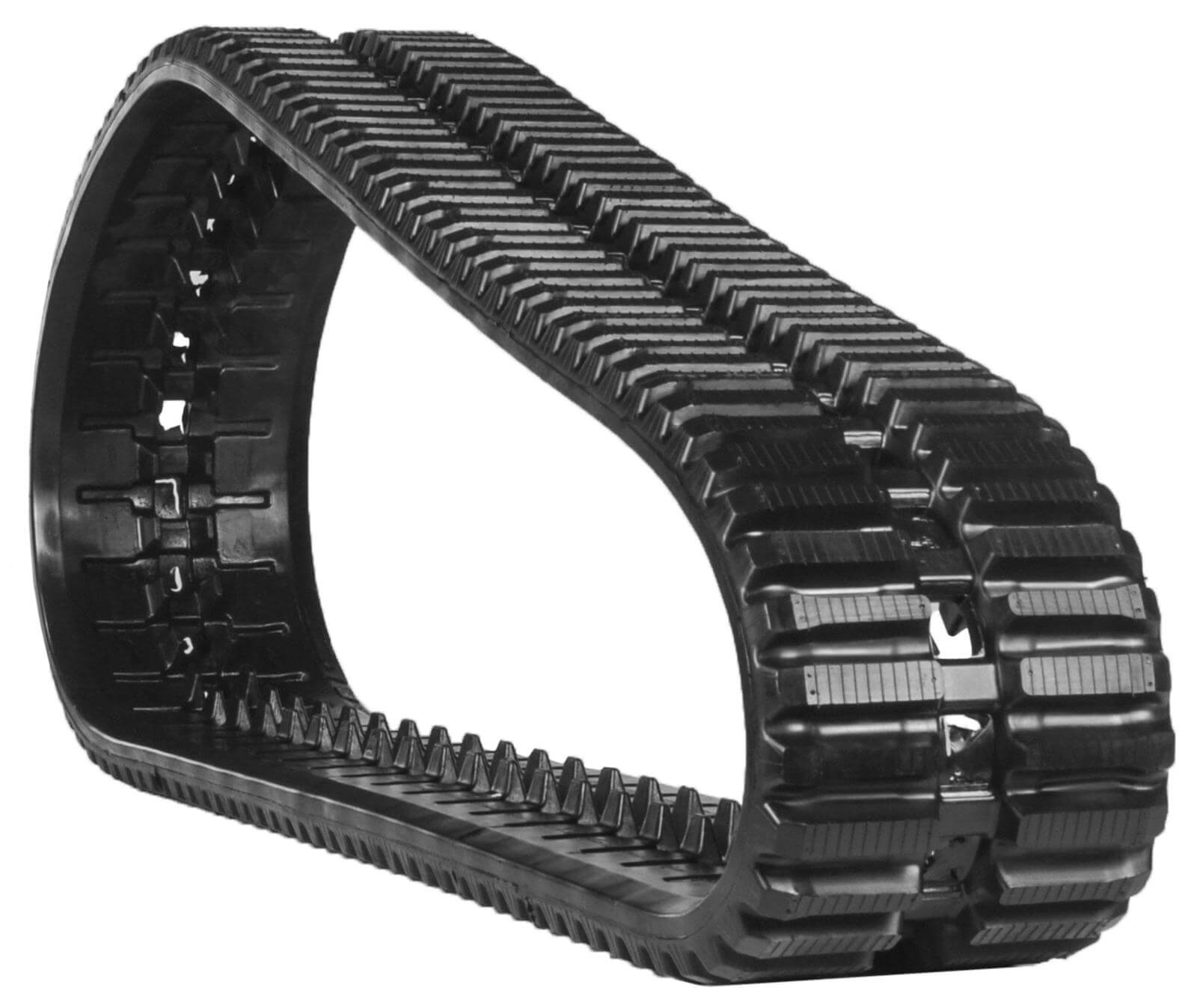 takeuchi tl230 set of 2 13" heavy duty multi-bar tread rubber tracks (320x86tx52)