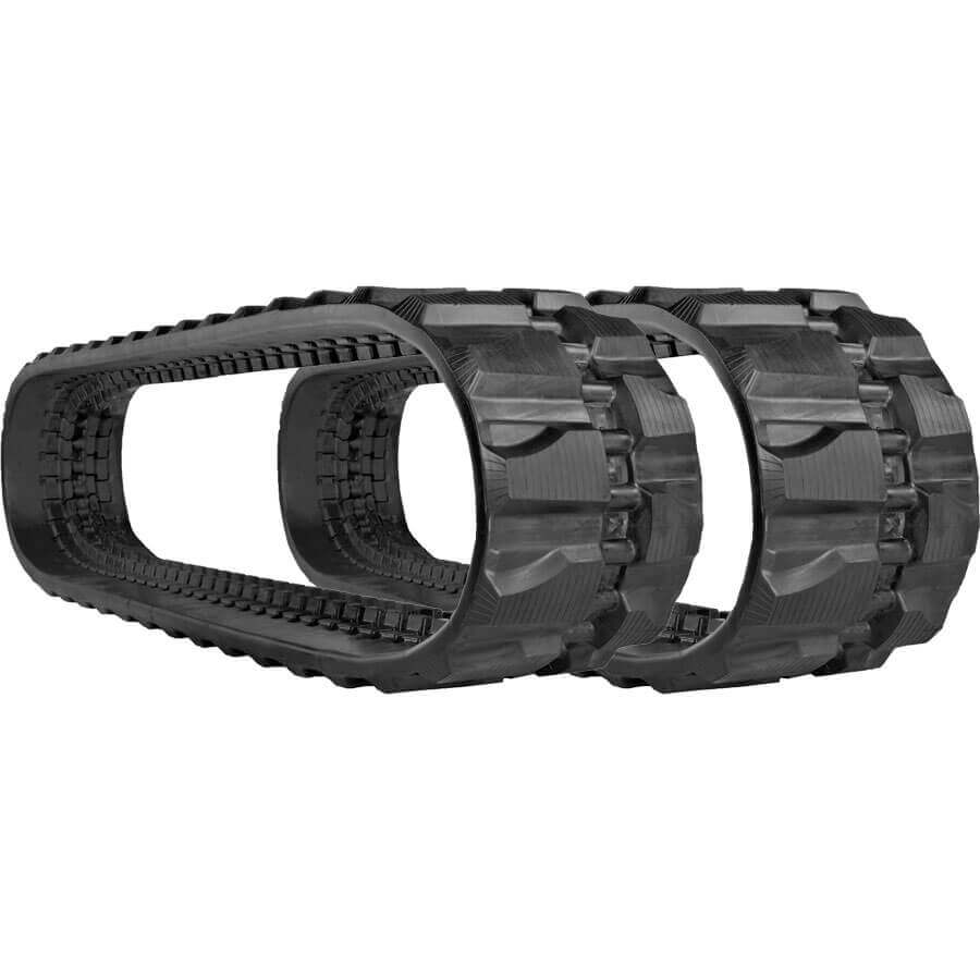 yanmar vio45-5 set of 2 14" heavy duty mx tread rubber tracks (350x75.5x74)