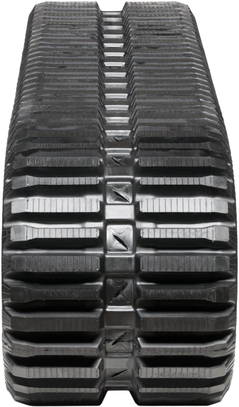 john deere ct322 set of 2 15" heavy duty multi-bar tread rubber tracks (380x86bx52)