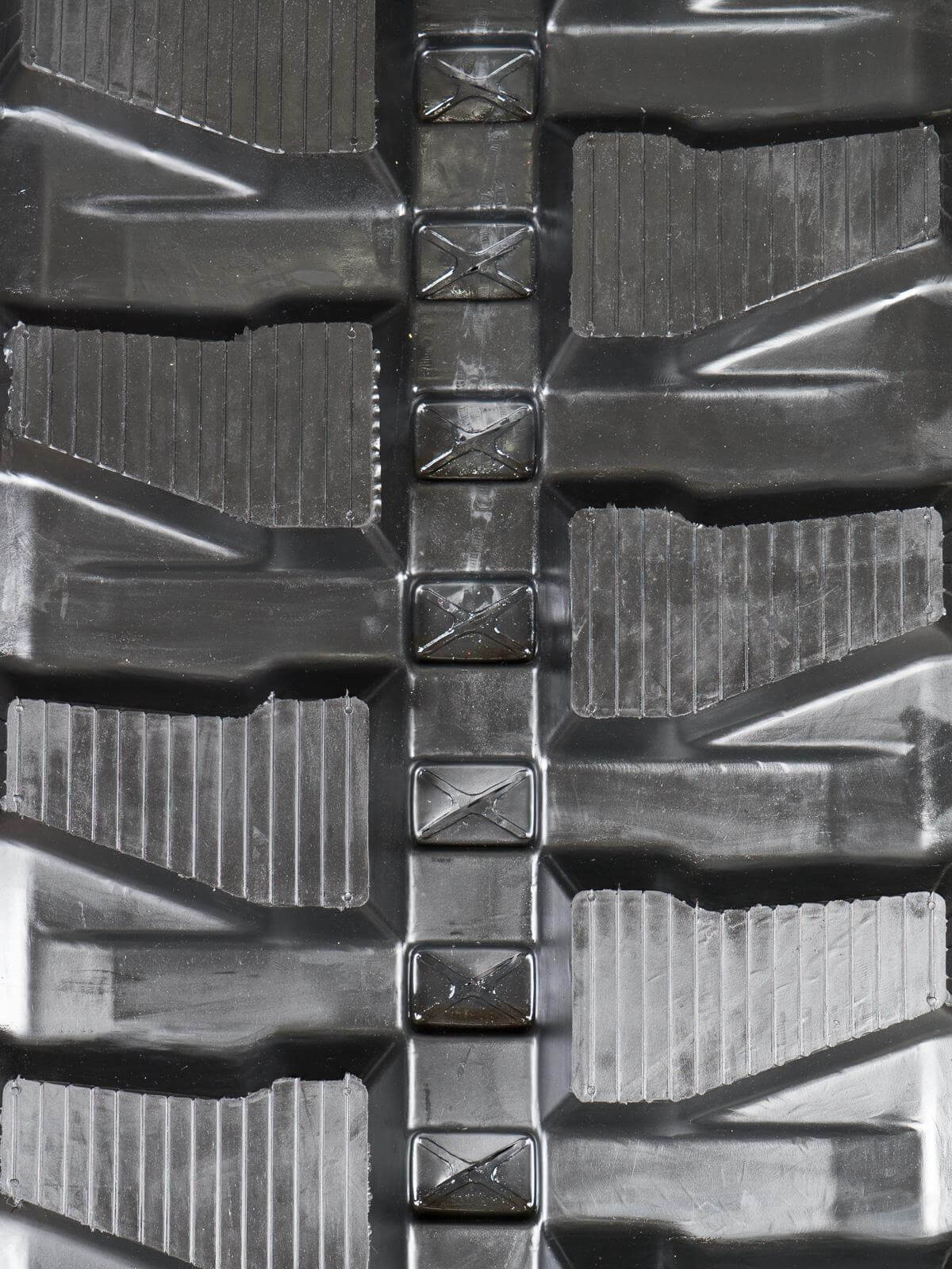 airman ax40 set of 2 16" heavy duty block tread rubber tracks (400x72.5wx72)