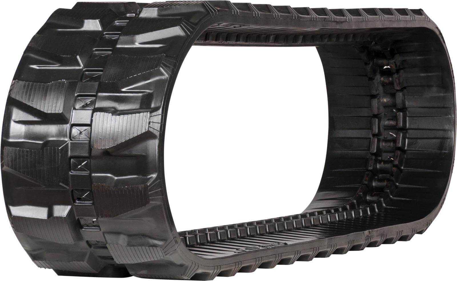 airman ax50u set of 2 16" heavy duty block tread rubber tracks (400x72.5wx72)