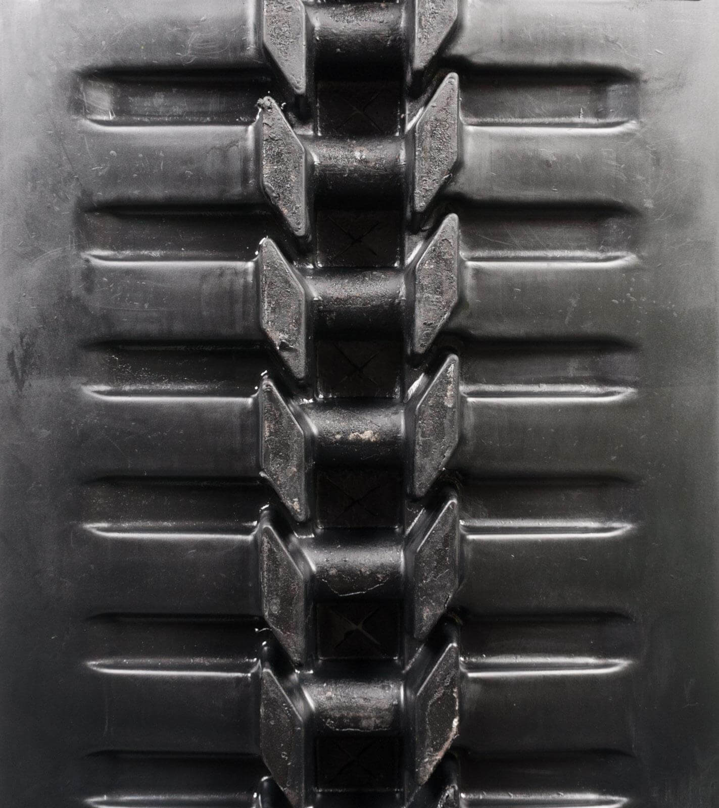 vermeer bc1400tx set of 2 16" extreme duty mx tread rubber tracks (400x72.5wx76)