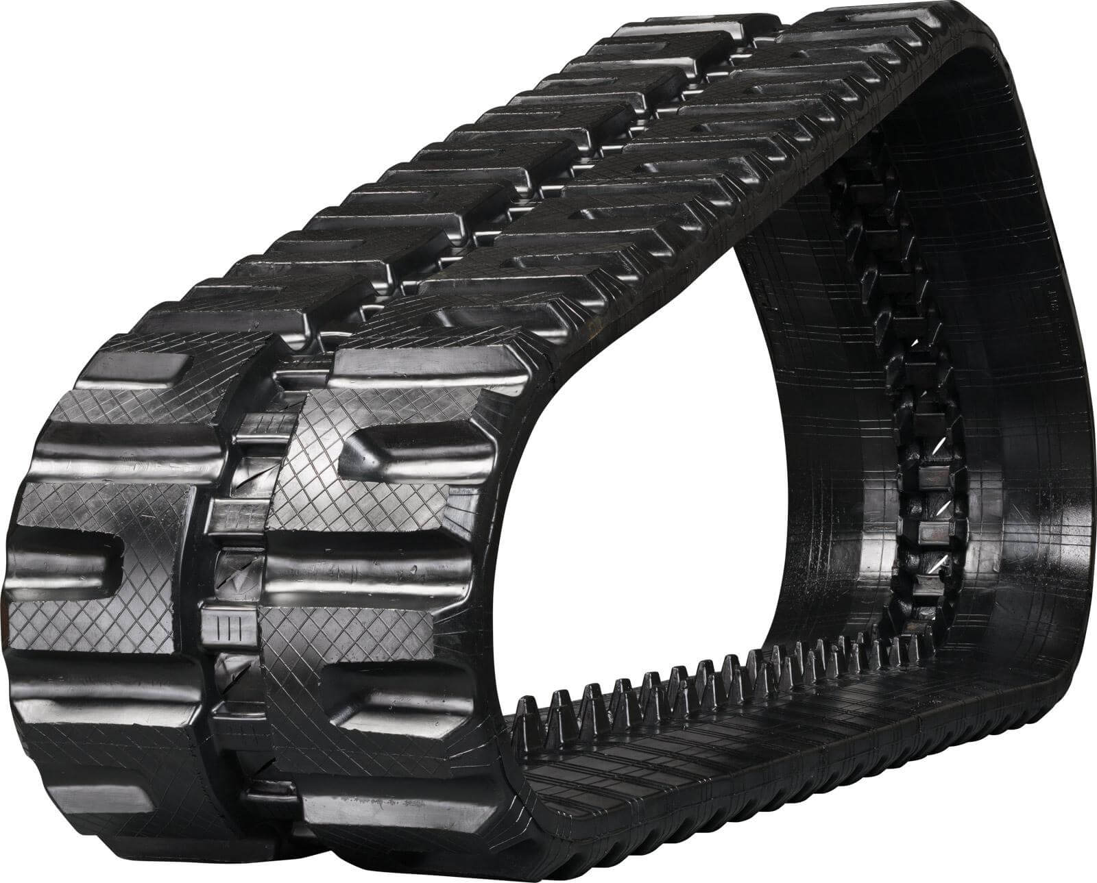 cat 239d3 set of 2 16" standard duty c tread rubber tracks (400x86bx49)