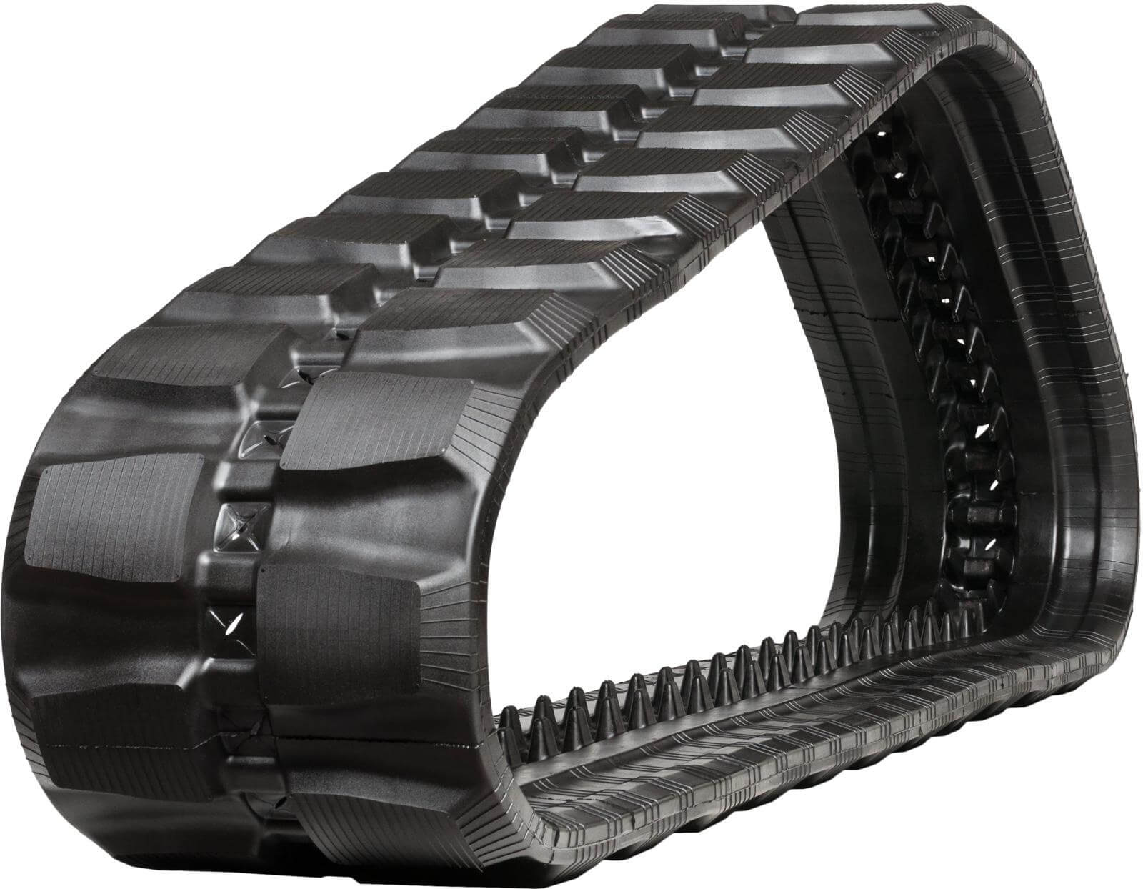 bobcat t64 set of 2 16" heavy duty block tread rubber tracks (400x86bx50)