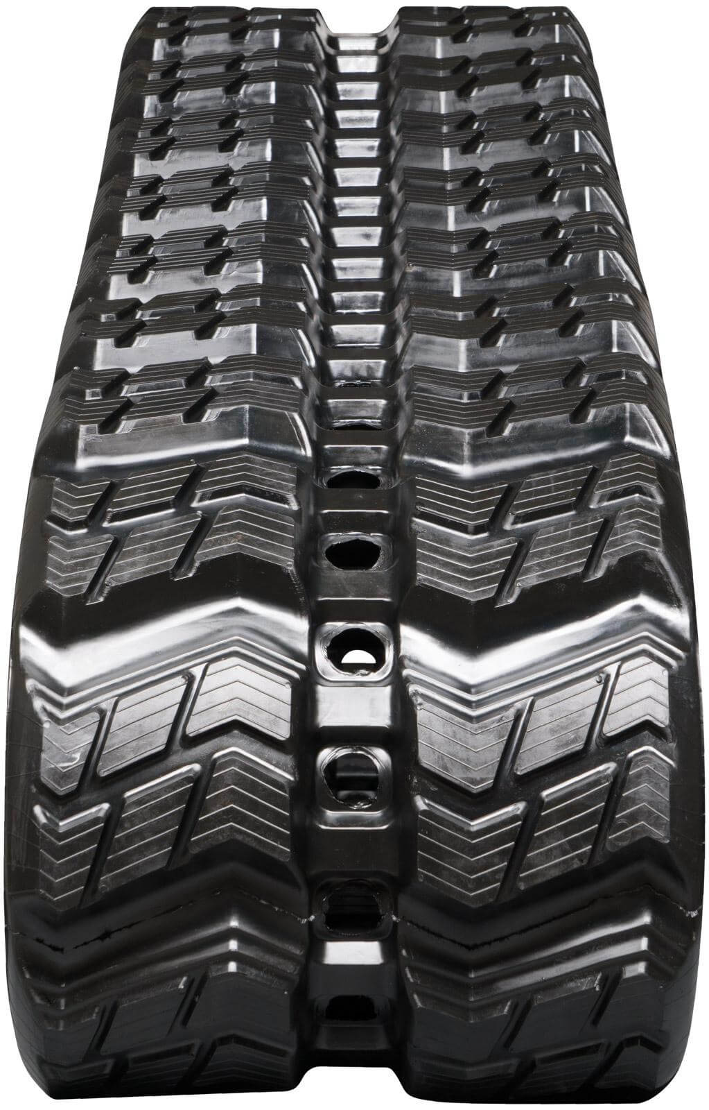 bobcat t66 set of 2 16" heavy duty z tread rubber tracks (400x86bx50)