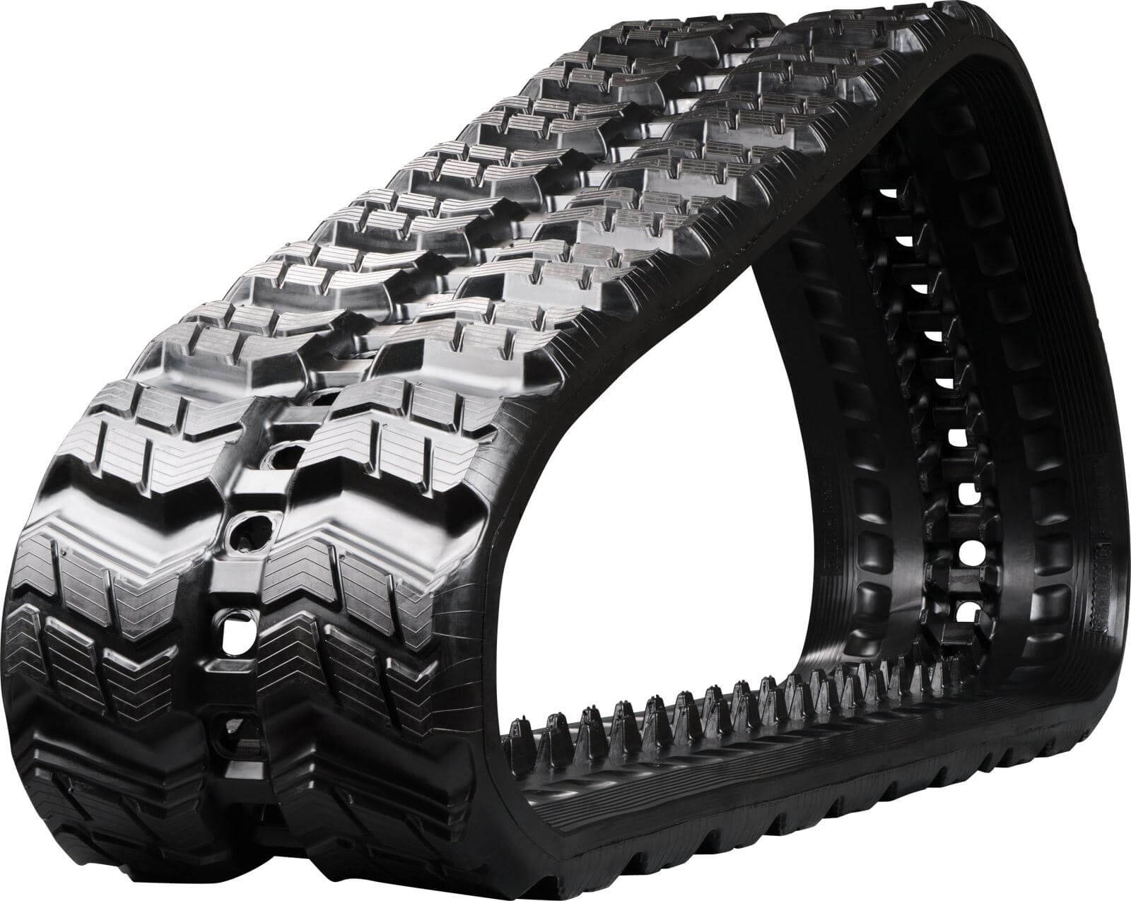 case tr310b set of 2 16" heavy duty z tread rubber tracks (400x86bx50)