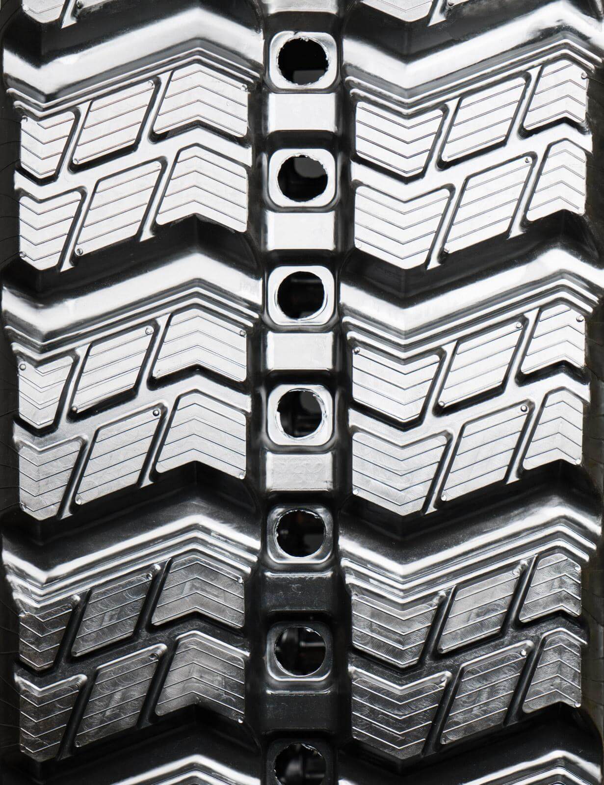 mustang 1850rt set of 2 16" heavy duty z tread rubber tracks (400x86bx54)