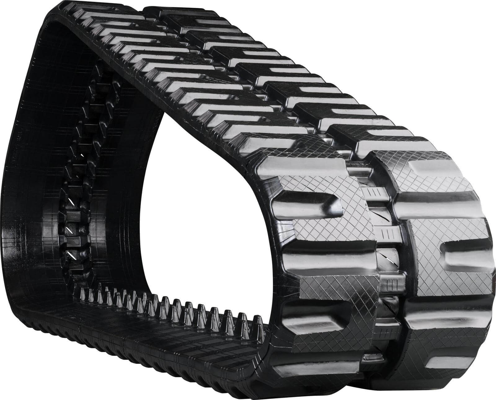 case tr340 set of 2 16" standard duty c tread rubber tracks (400x86bx55)