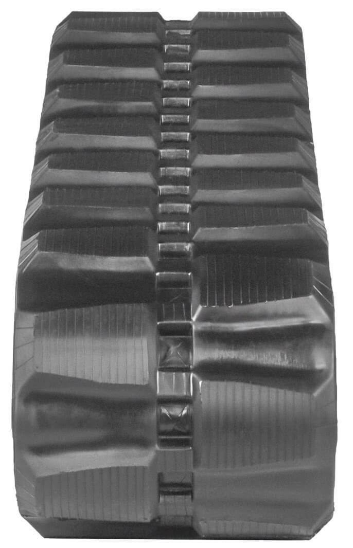 takeuchi tl140 set of 2 18" heavy duty block tread rubber tracks (450x100x48)