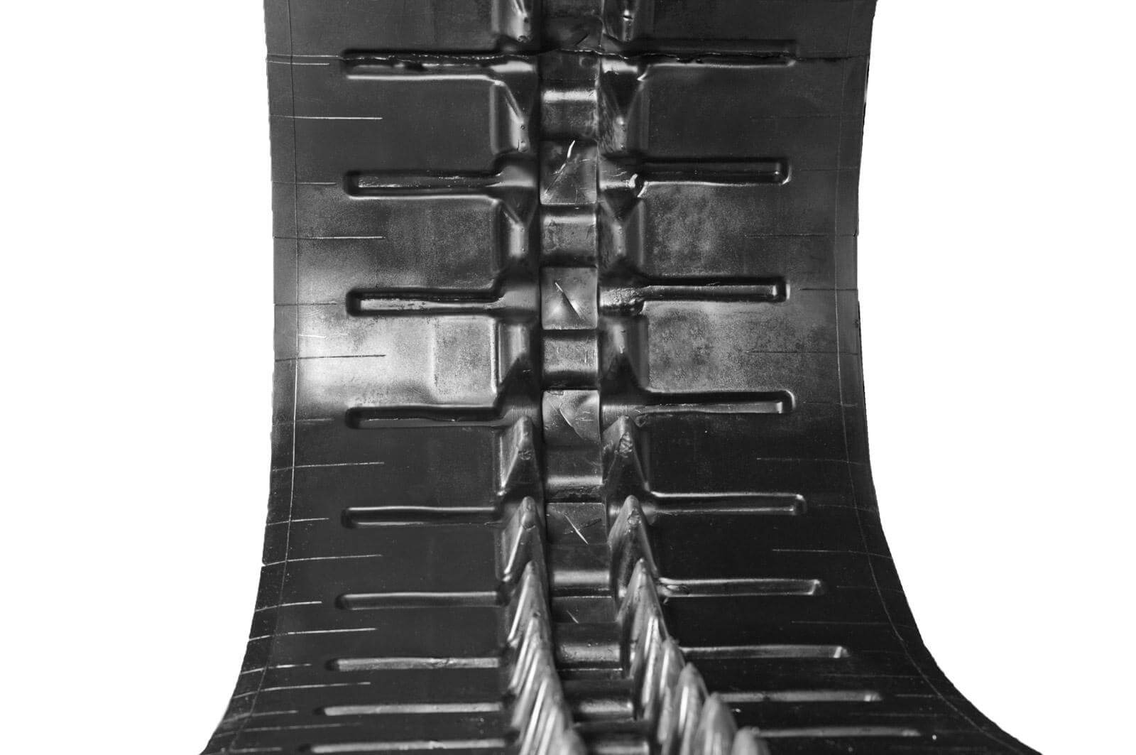 takeuchi tl140 set of 2 18" heavy duty block tread rubber tracks (450x100x48)