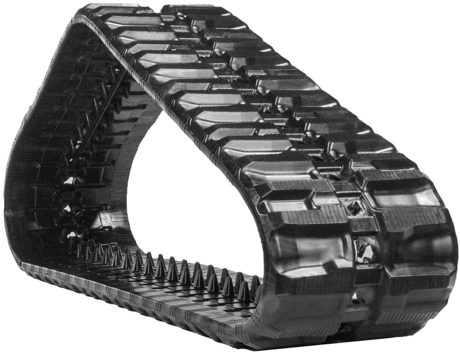 takeuchi tl140 set of 2 18" heavy duty c tread rubber tracks (450x100x48)