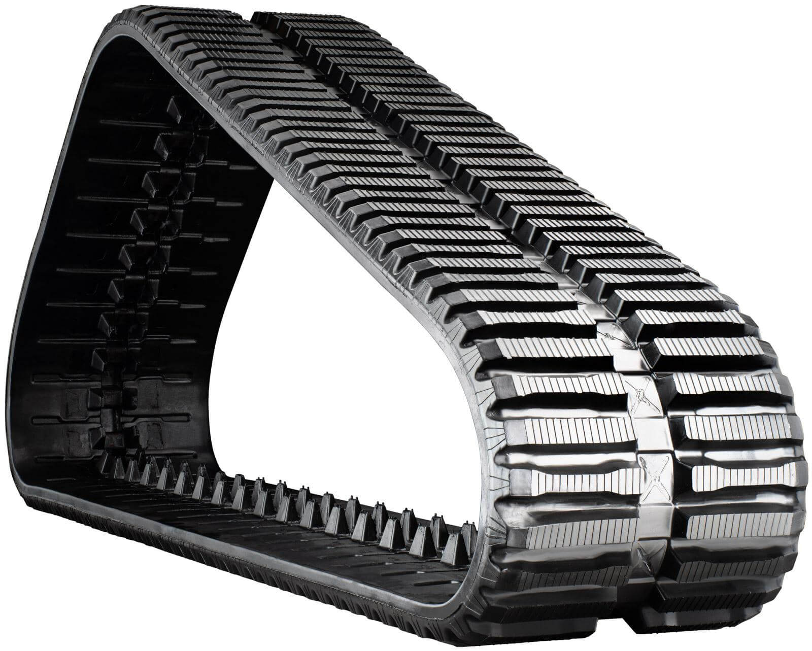 gehl ctl75 set of 2 18" heavy duty multi-bar tread rubber tracks (450x100x48)