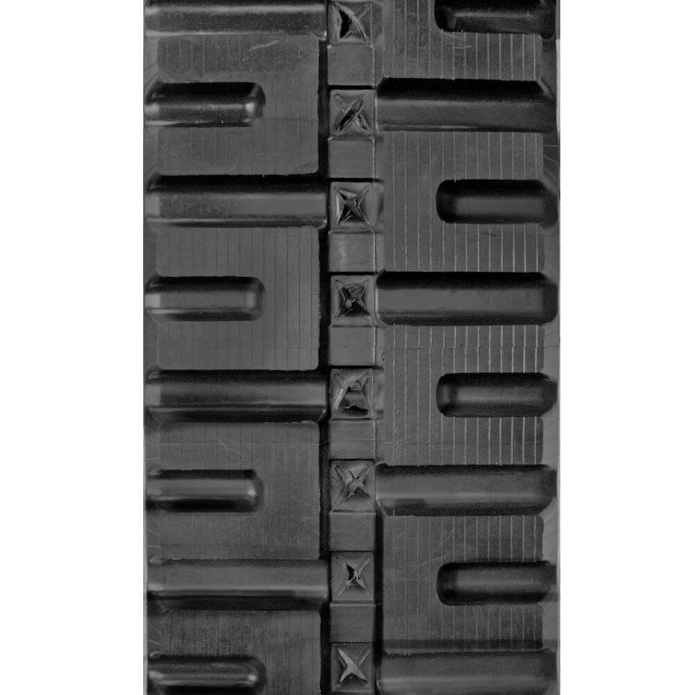 takeuchi tl10 set of 2 18" standard duty c tread rubber tracks (450x100x48)