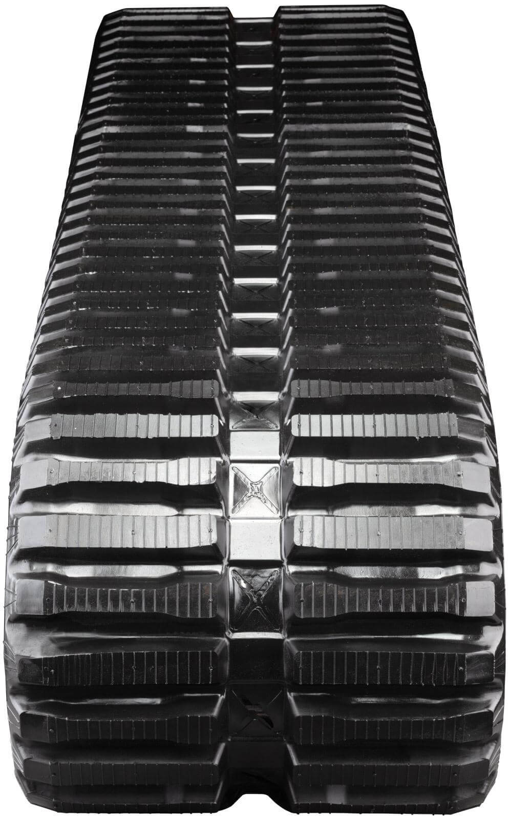 gehl ctl85 set of 2 18" heavy duty multi-bar tread rubber tracks (450x100x50)