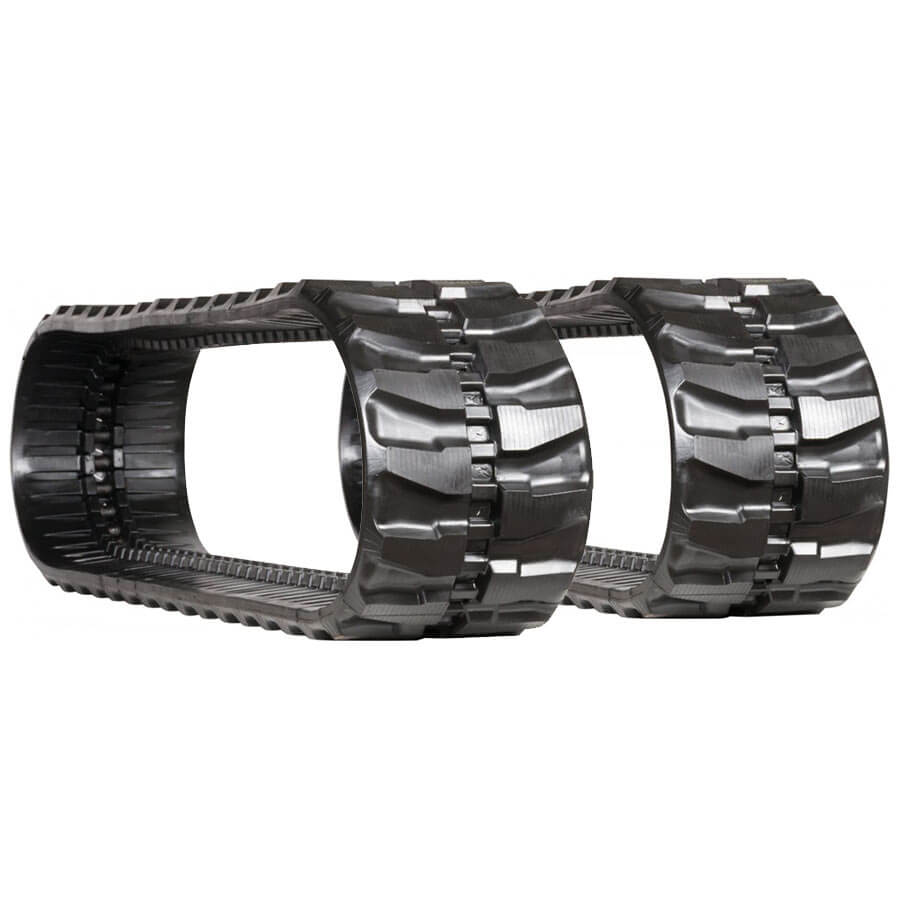 ihi is65uj3 set of 2 18" heavy duty dr tread rubber tracks (450x71x82)