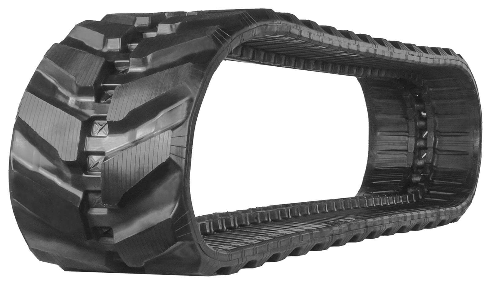 kubota kx080-4s2 set of 2 18" heavy duty mx tread rubber tracks (450x81.5x76)