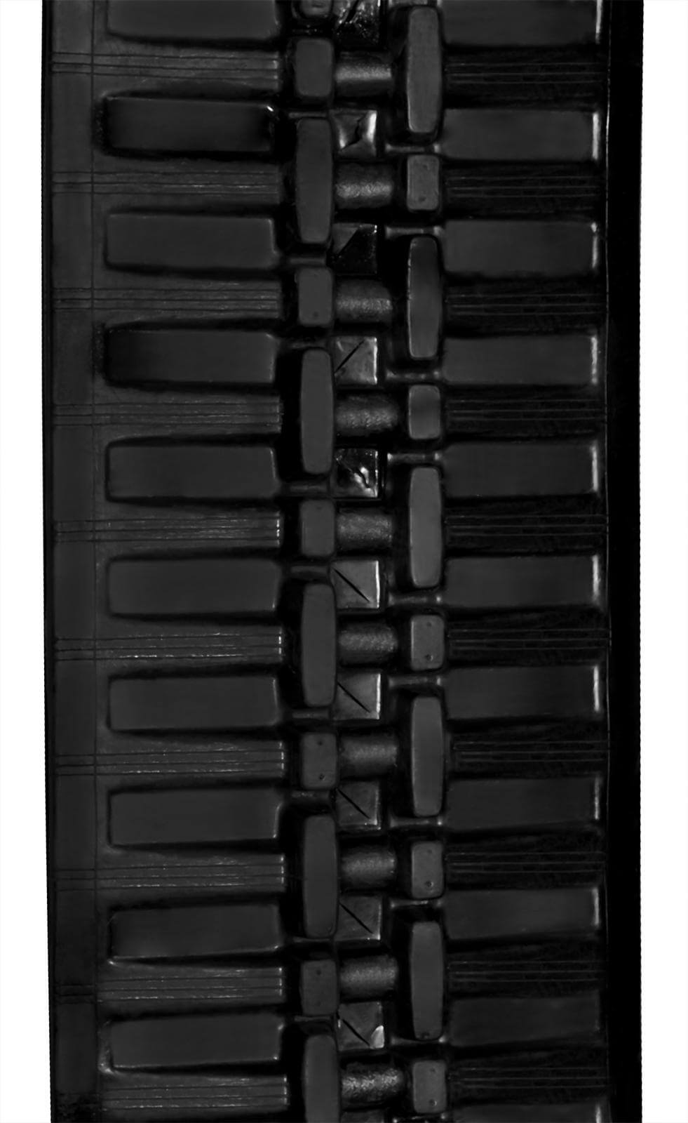 komatsu pc75uu-3 set of 2 18" heavy duty mx tread rubber tracks (450x81nx76)