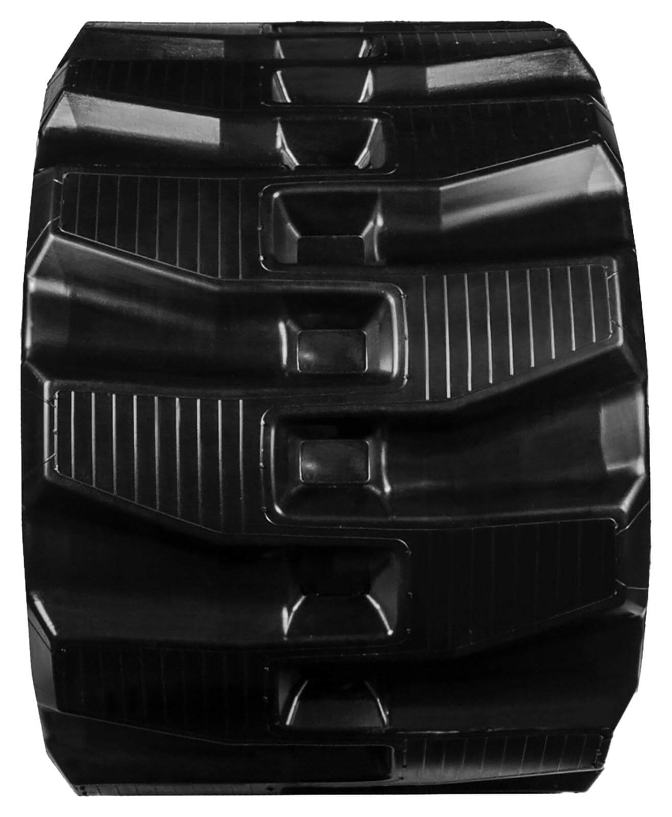 kubota kx605 set of 2 18" heavy duty zig zag rubber tracks (450x81wx74)