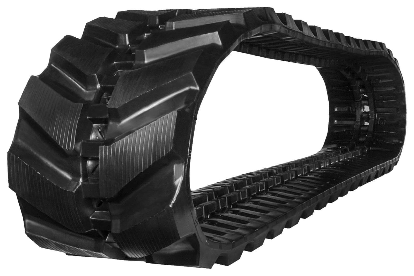 komatsu pc75-1 set of 2 18" heavy duty mx tread rubber tracks (450x83.5kx74)