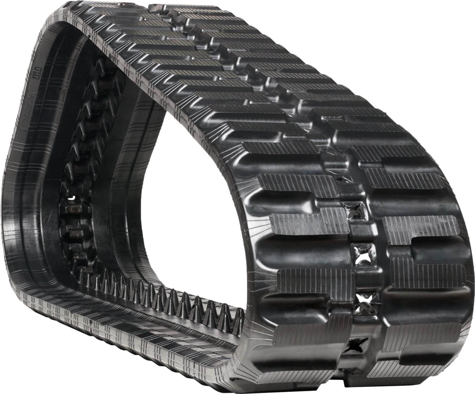 bobcat t250h set of 2 18" heavy duty c tread rubber tracks (450x86bx55)