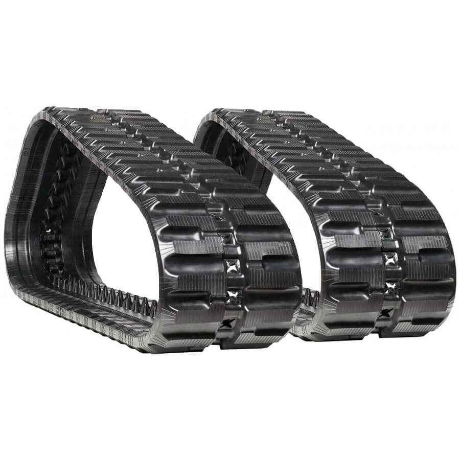 gehl vt320 set of 2 18" heavy duty c tread rubber tracks (450x86bx58)