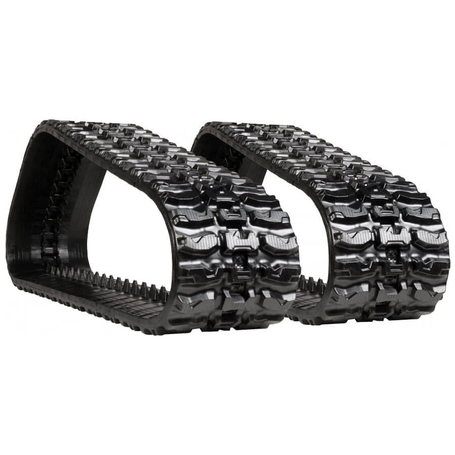 gehl vt320 set of 2 18" heavy duty xt tread rubber tracks (450x86bx58)