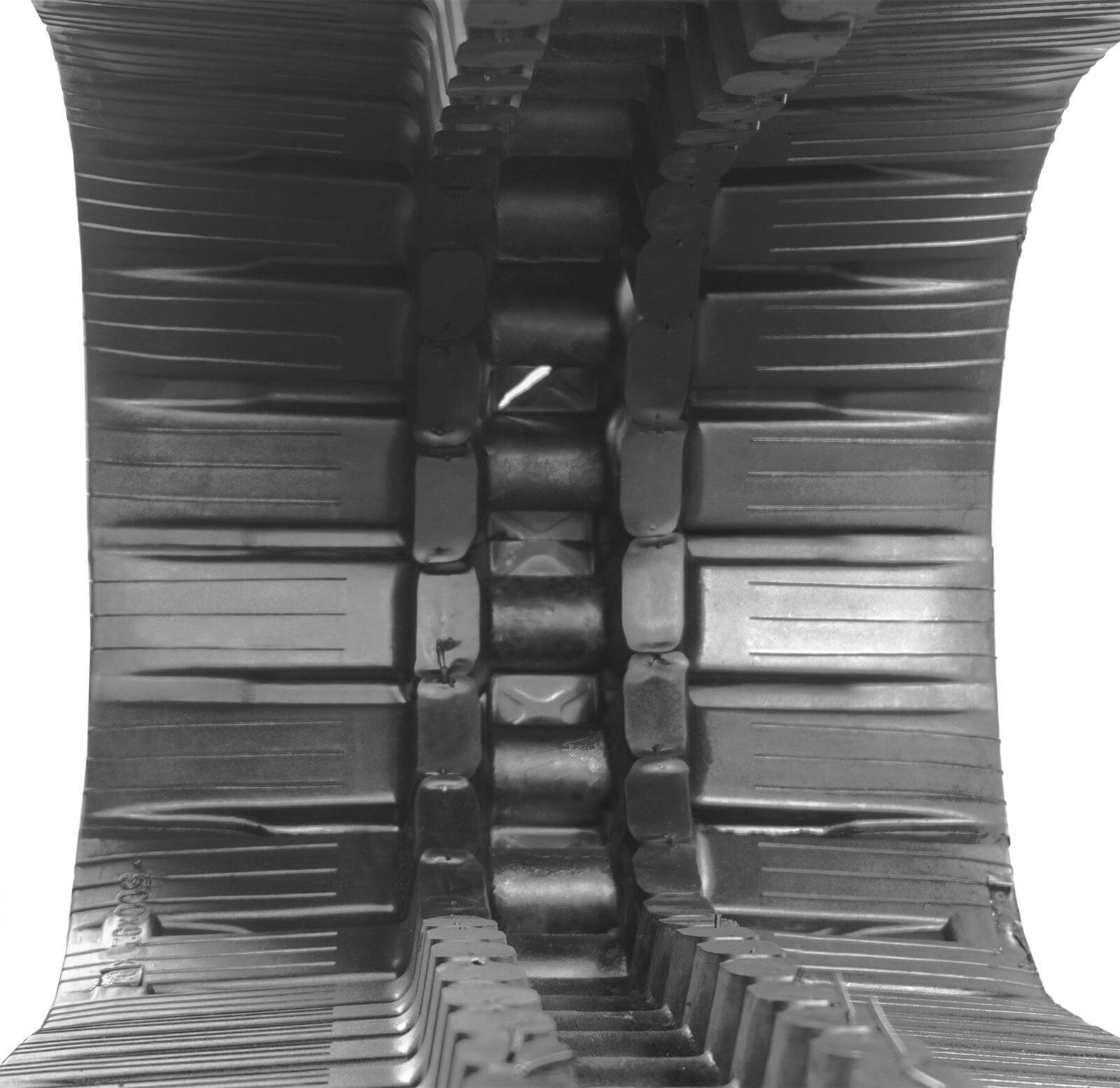 hitachi 120 set of 2 20" heavy duty dr tread rubber tracks (500x92x84)