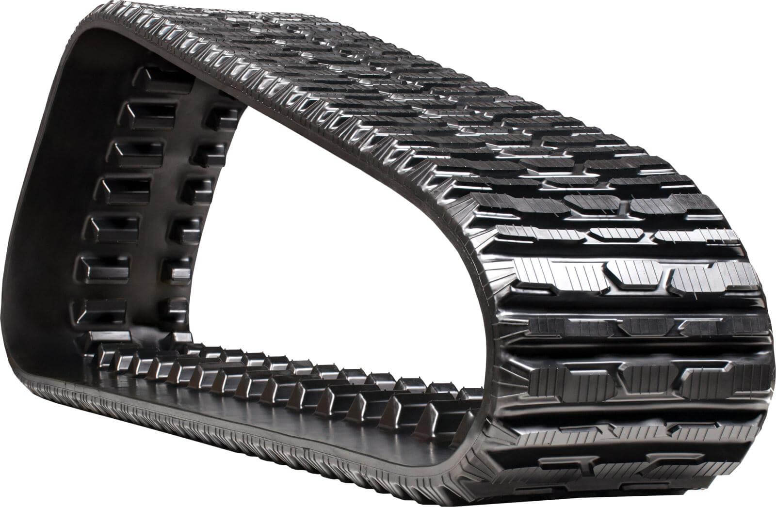 cat 257 set of 2 15" heavy duty multi-bar tread rubber tracks (381x100.5x42)