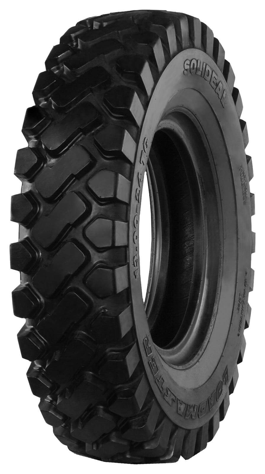 gehl dl6h set of 4 13.00x24 solideal 12-ply sl g-3 hard and soft surface telehandler heavy duty tires