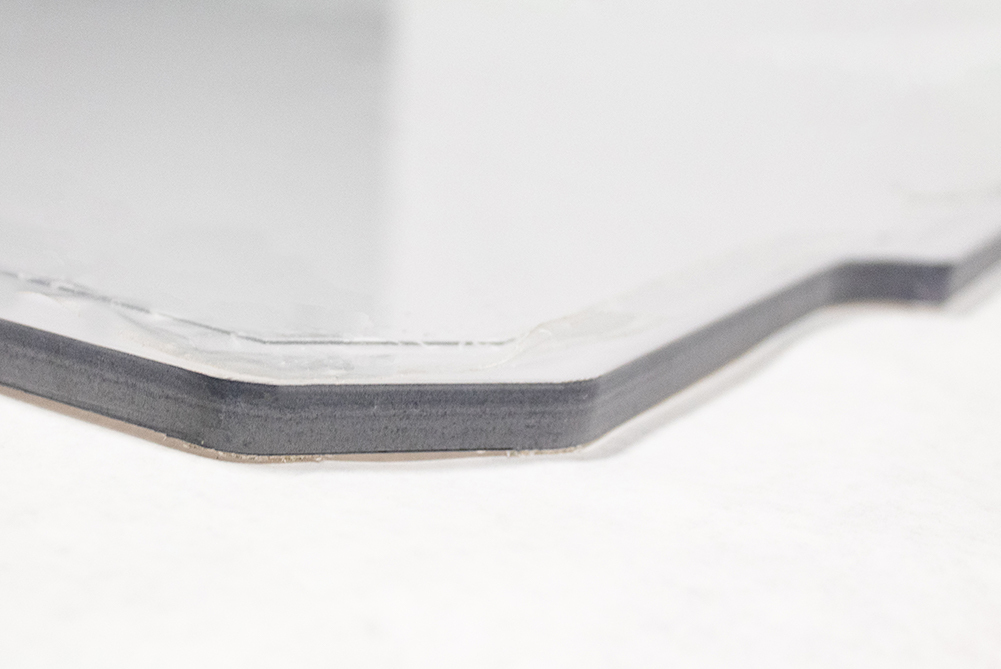 safety window 1/2" w/ etched edge glue insert to fit jcb 270t