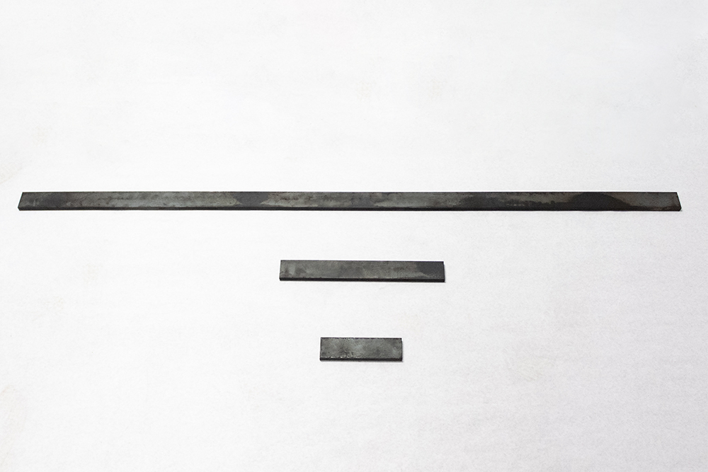 brush cutter extreme duty 72" skid plates (welded part)