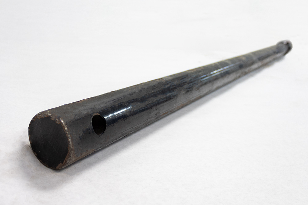 auger extension fixed 2 9/16" round 72" long