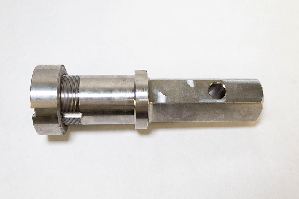 auger extreme duty series 2 ex4hf output shaft - s3 - 2" hex - 27 spline