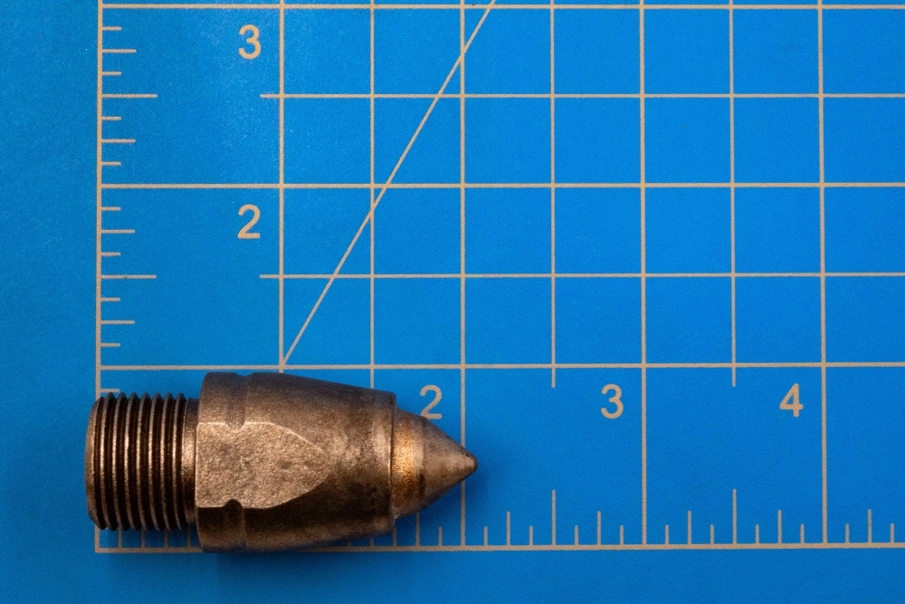 power rake carbide tipped replaceable tooth tapered - long