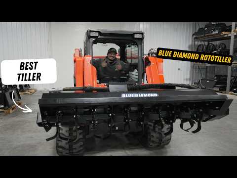 76" rototiller | blue diamond