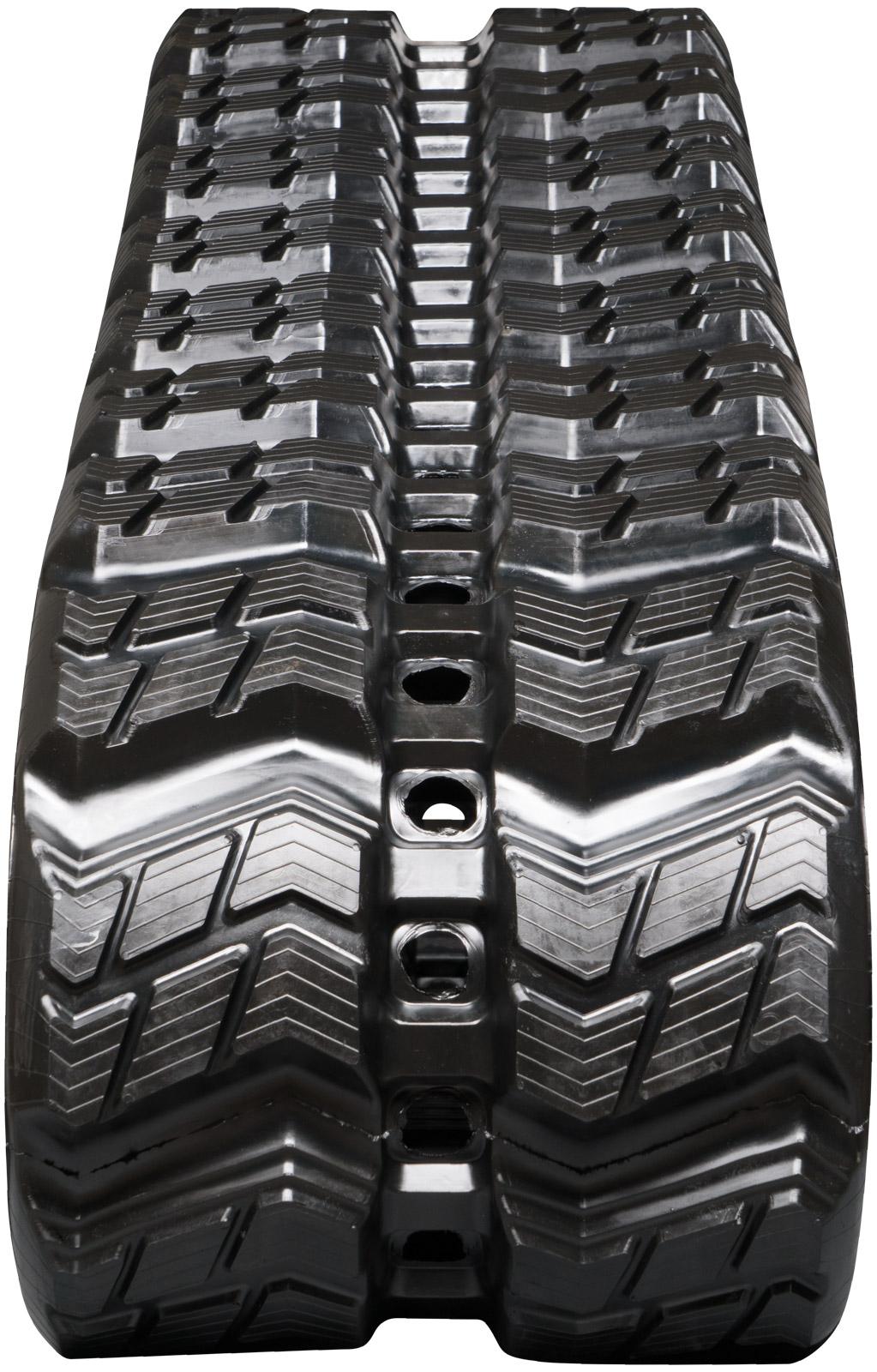 set of 2 18" heavy duty z pattern rubber track (450x86x60)