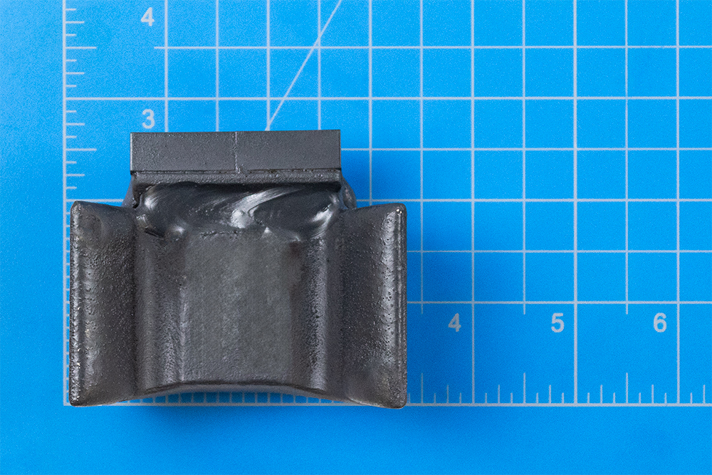 excavator drum mulcher side chipping tooth - fits extreme duty