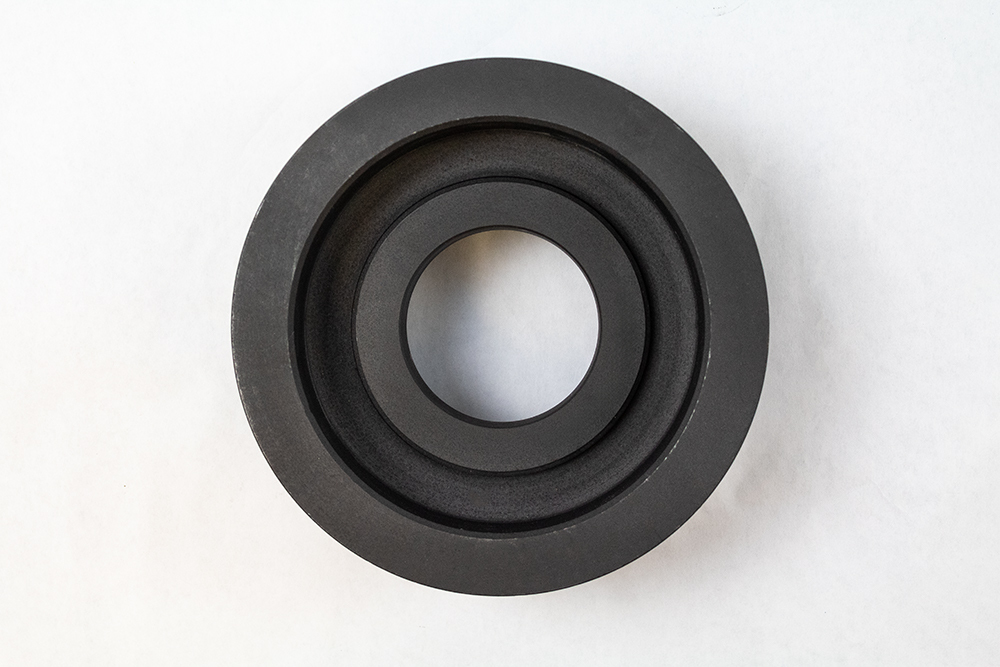 excavator drum mulcher heavy duty pulley spb 200 4 grooves cylindrical 80