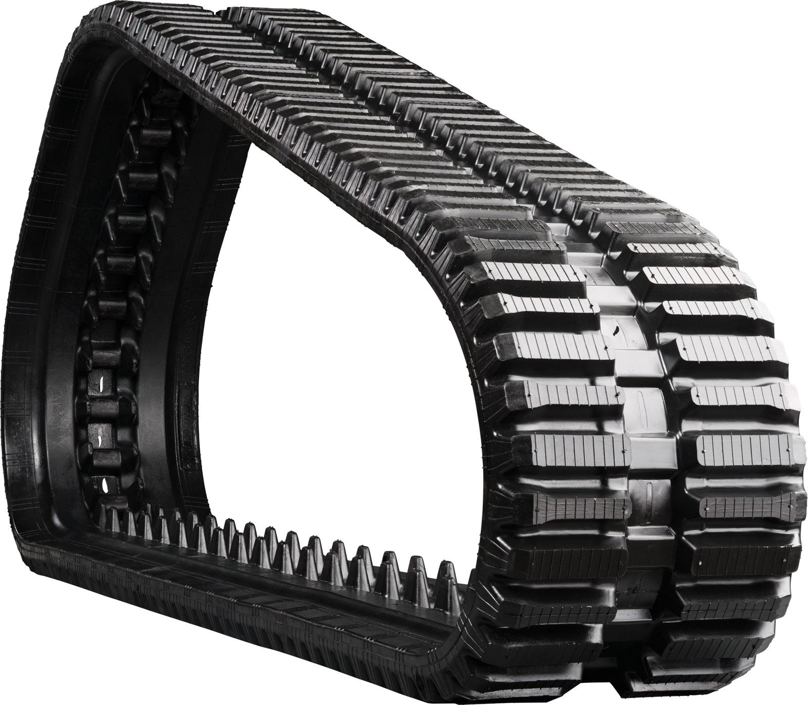 set of 2 13" heavy duty multi-bar pattern rubber track (320x86bx53)