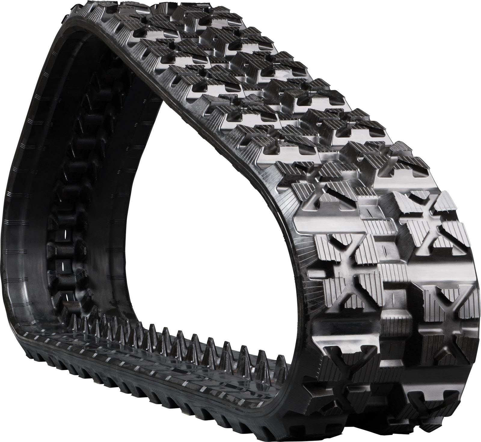 set of 2 13" bridgestone extreme duty polar tread pattern rubber tracks (320x86bx49)