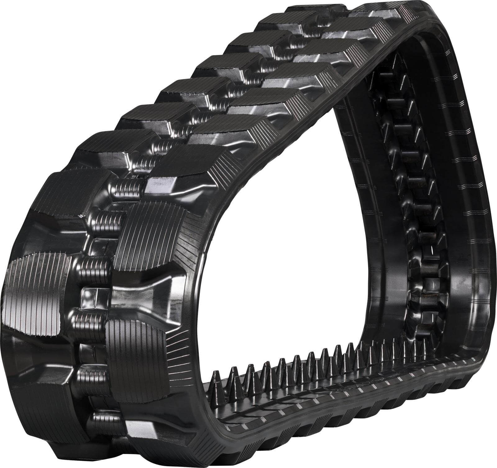 bobcat t180 set of 2 13" bridgestone extreme duty block tread rubber tracks (320x86bx49)