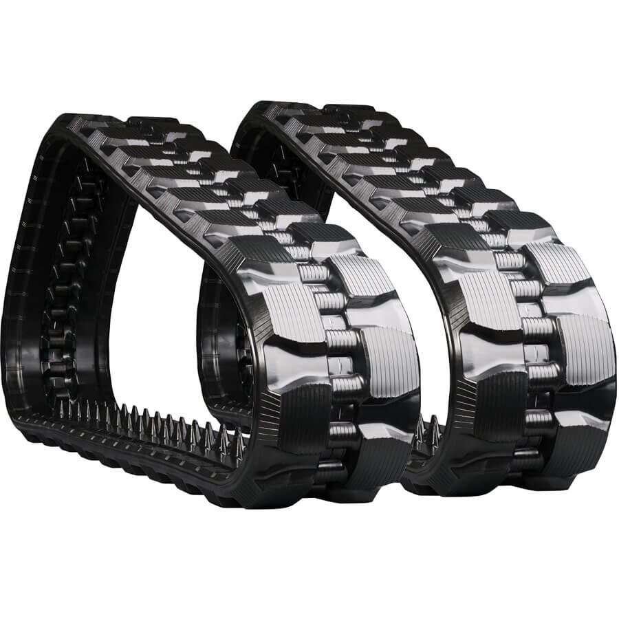 volvo mct85c set of 2 13" bridgestone extreme duty block tread rubber tracks (320x86bx50)