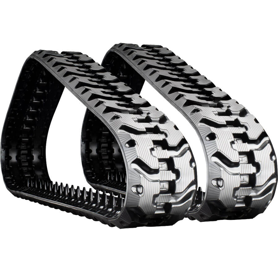 kubota svl65-2 set of 2 13" bridgestone extreme duty vortech tread rubber tracks (320x86x52)