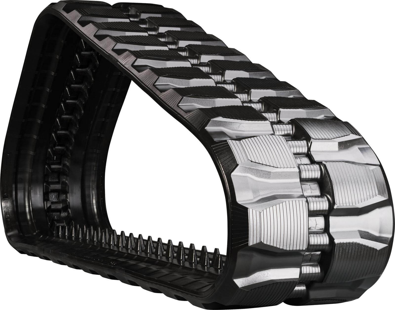 bobcat t62 set of 2 16" bridgestone extreme duty block tread rubber tracks (400x86bx50)