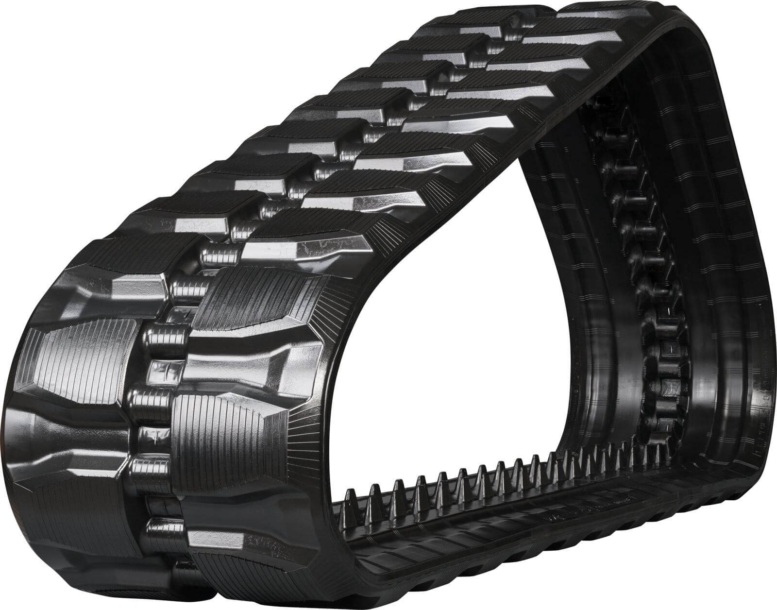 bobcat t62 set of 2 16" bridgestone extreme duty block tread rubber tracks (400x86bx50)