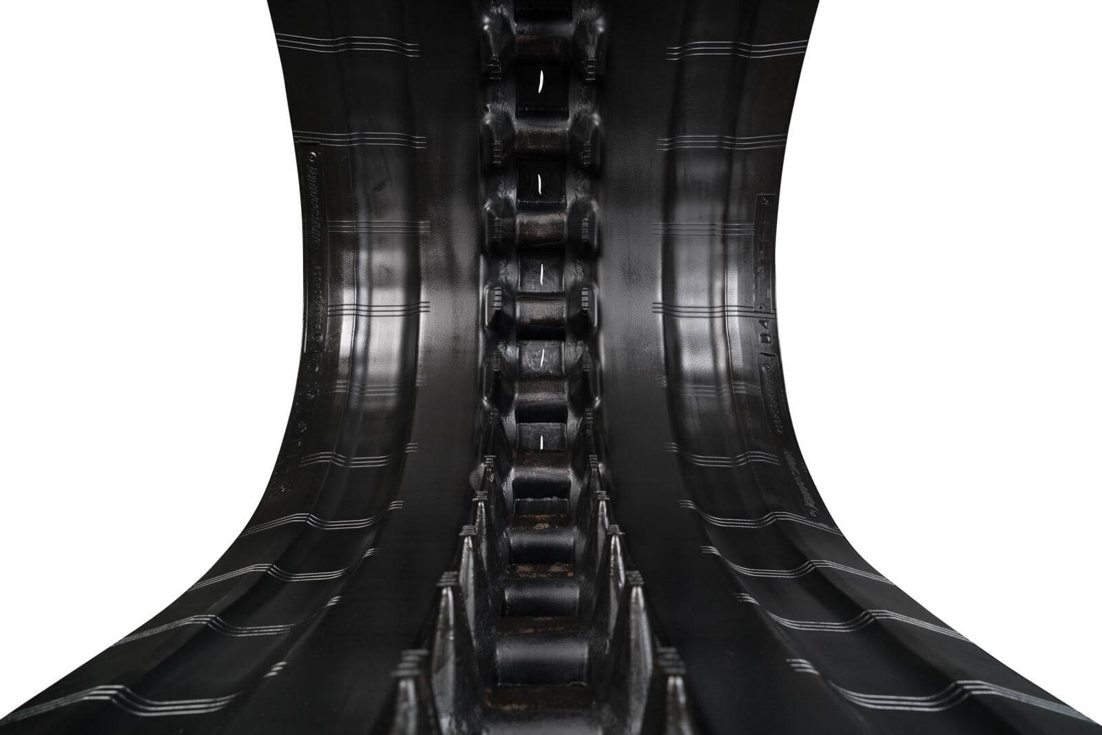 new holland c227 set of 2 16" bridgestone extreme duty block tread rubber tracks (400x86bx50)