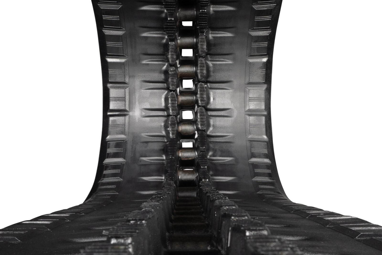 kubota kx080-4s2 set of 2 18" bridgestone extreme duty mx tread rubber tracks (450x81.5x76)