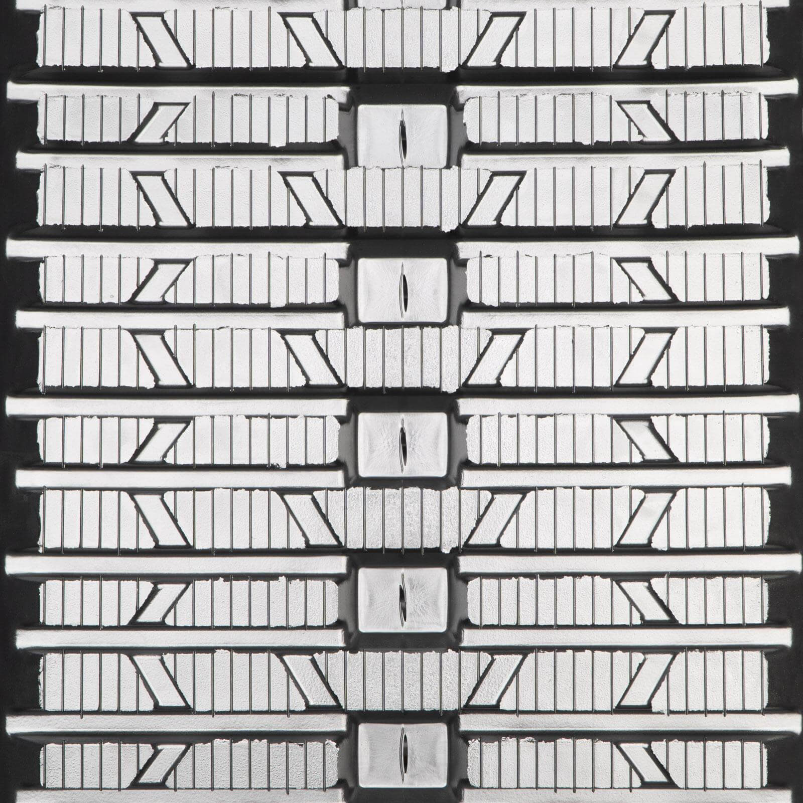 cat 289c2 set of 2 18" bridgestone extreme duty multi bar tread rubber tracks (450x86mbx56)